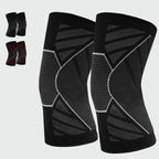 1 Pair Knee Support for Women & Men, Compression Knee Sleeves for Sports, Running, Squats, and Workouts, Flexible & Comfortable Fit