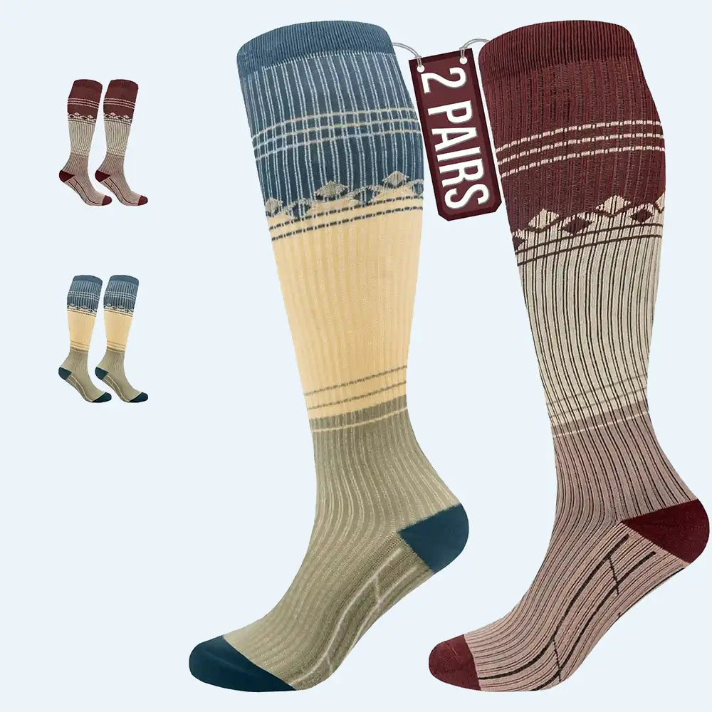 Premium Compression Socks for Long Flights & Running Main image