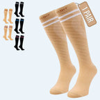 Knee High Compression Socks for Long Flights & Running