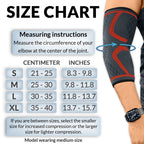 Compression Elbow Support Sleeve for Tennis Elbow Pain Relief