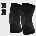 1 Pair Knee Support for Women & Men, Compression Knee Sleeves for Sports, Running, Squats, and Workouts, Flexible & Comfortable Fit