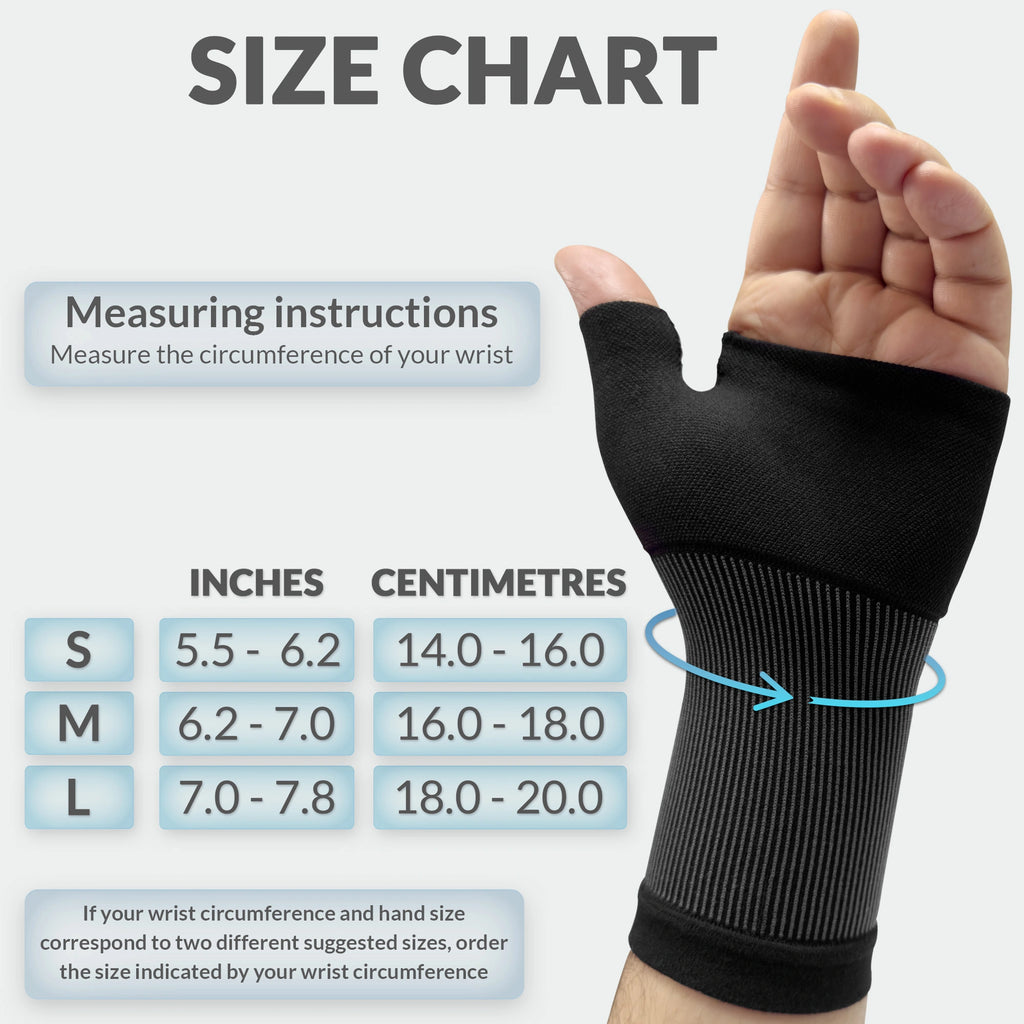 Wrist & Thumb Support – Compression Sleeve for Comfort & Stability, Joint & Hand Support for Men & Women