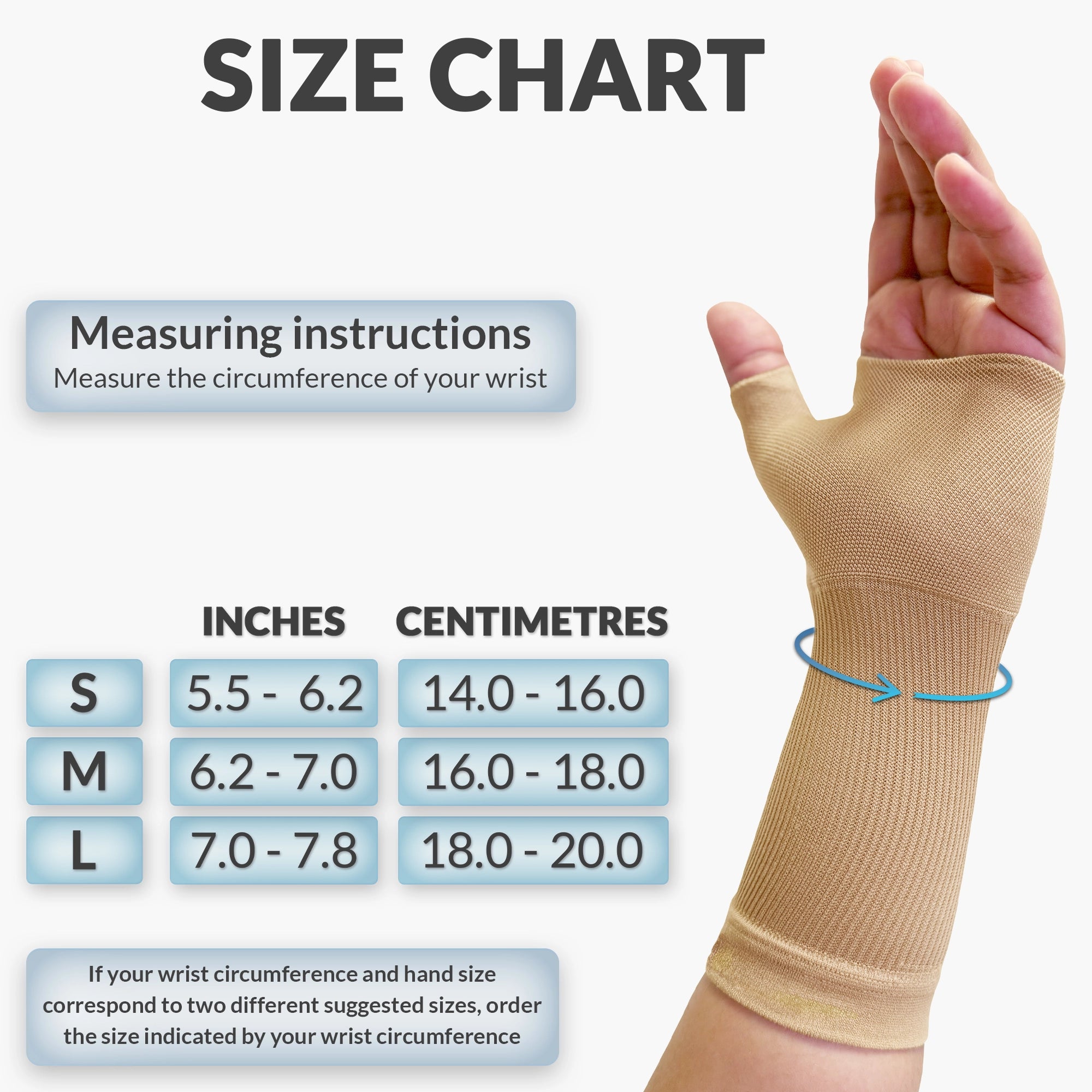 Wrist & Thumb Support – Compression Sleeve for Comfort & Stability, Joint & Hand Support for Men & Women