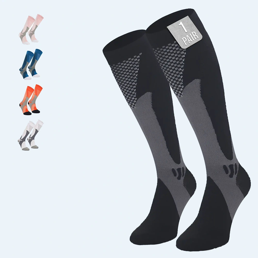 Copper Compression Socks for Swollen Legs & Travel Main image