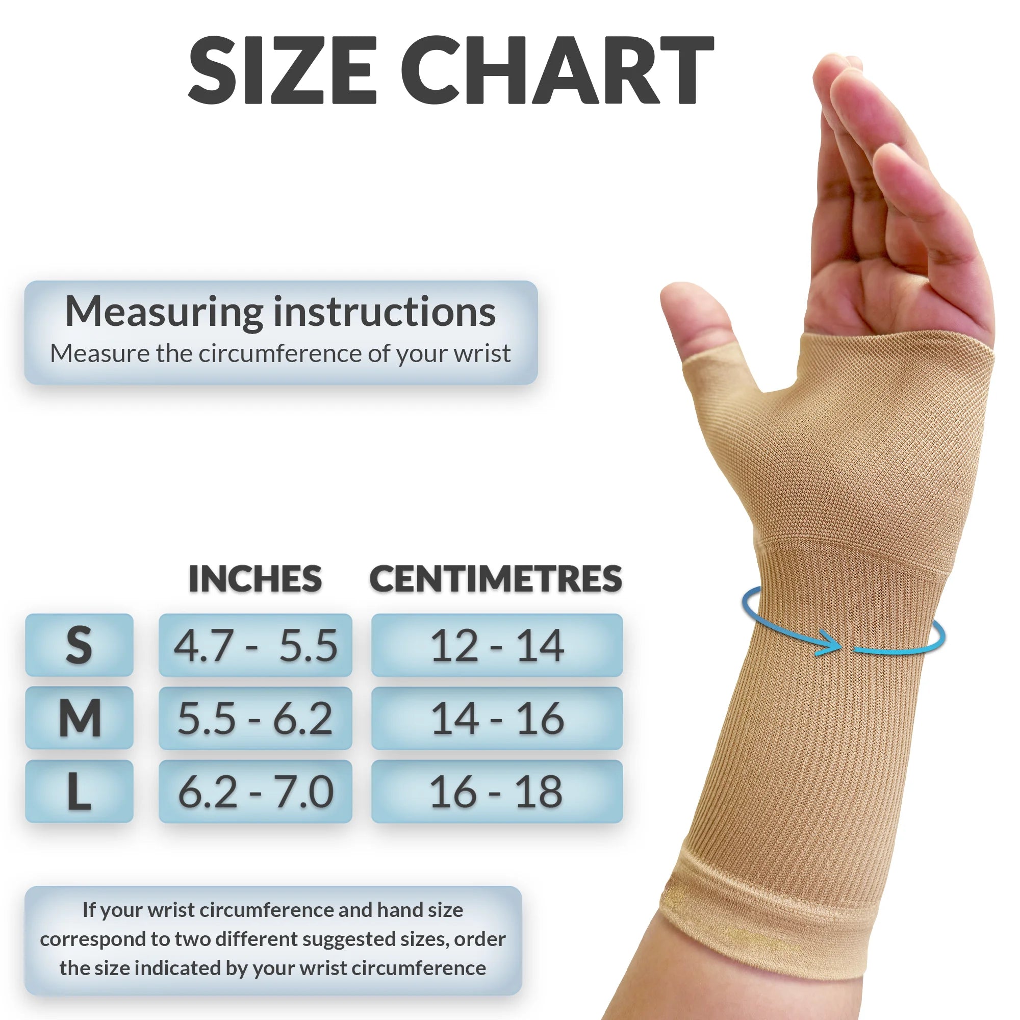 Wrist & Thumb Support – Compression Sleeve for Comfort & Stability, Joint & Hand Support for Men & Women