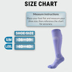 Premium Compression Socks 15-20 mmHG for Running, Pregnancy, Flight with Soft, Breathable, Comfy Fabric Sports