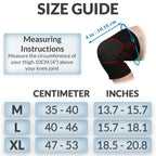 1 Pair Knee Support for Women & Men, Compression Knee Sleeves for Sports, Running, Squats, and Workouts, Flexible & Comfortable Fit