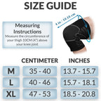 1 Pair Knee Support for Women & Men, Compression Knee Sleeves for Sports, Running, Squats, and Workouts, Flexible & Comfortable Fit
