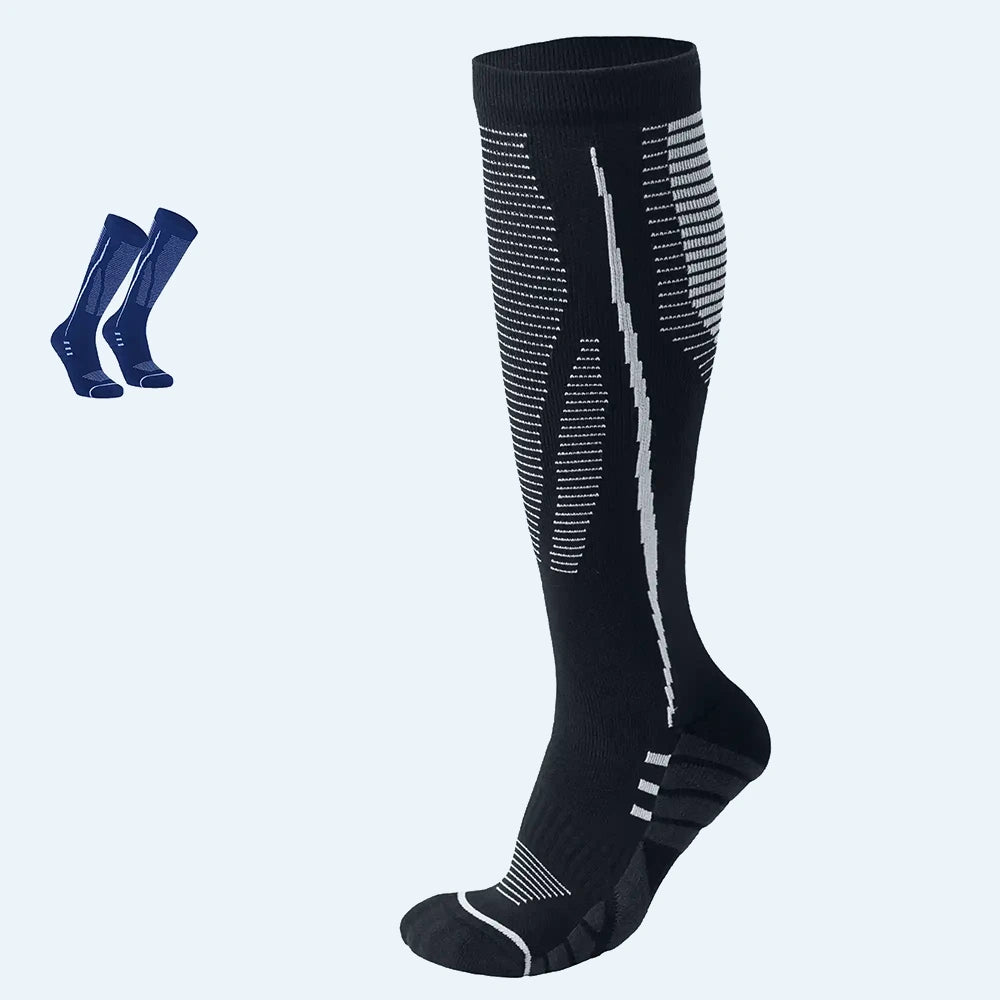 Premium Compression Socks 15-20 mmHg for Flight & Nursing Secondary image