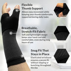 Wrist & Thumb Support – Compression Sleeve for Comfort & Stability, Joint & Hand Support for Men & Women