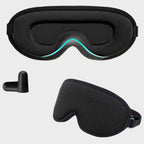 Comfortable Sleep Eye Mask for Men & Women, Total Blackout, Zero Eye Pressure, Soft Fit & Travel-Friendly with Adjustable Strap & Ear Plugs
