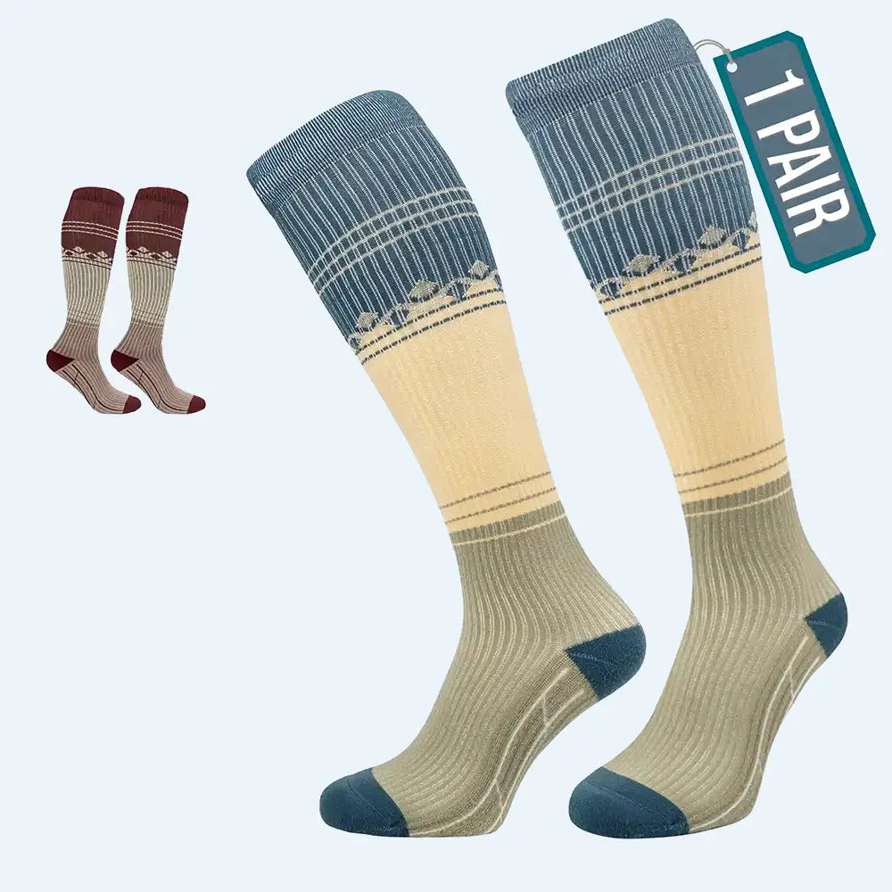 Premium Compression Socks for Long Flights & Running Secondary image