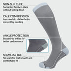 Compression Socks for Swollen Legs & Long Flights