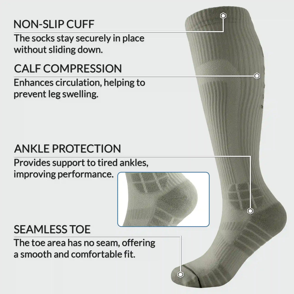Premium Compression Socks for Pregnancy & Long Flights