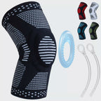 Compression Knee Brace with Gel Pads and Patella Stabilizers Supports