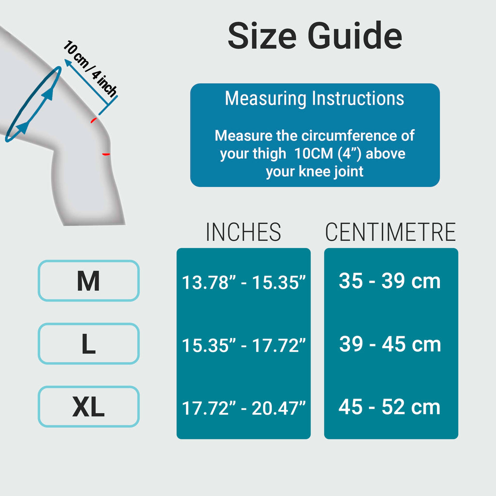 Compression Knee Brace with Gel Pads and Patella Stabilizers Supports