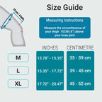 Compression Knee Brace with Gel Pads and Patella Stabilizers Supports