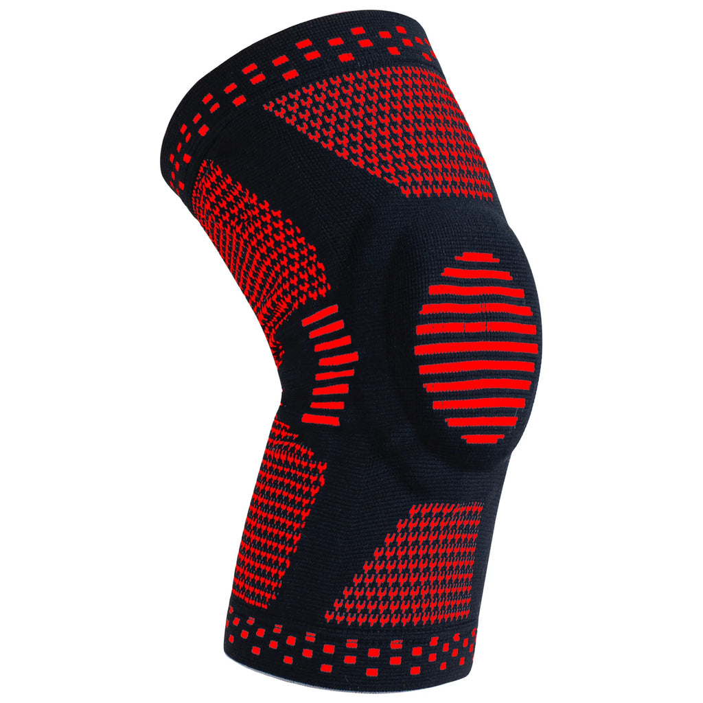 Compression Knee Brace with Gel Pads and Patella Stabilizers Supports