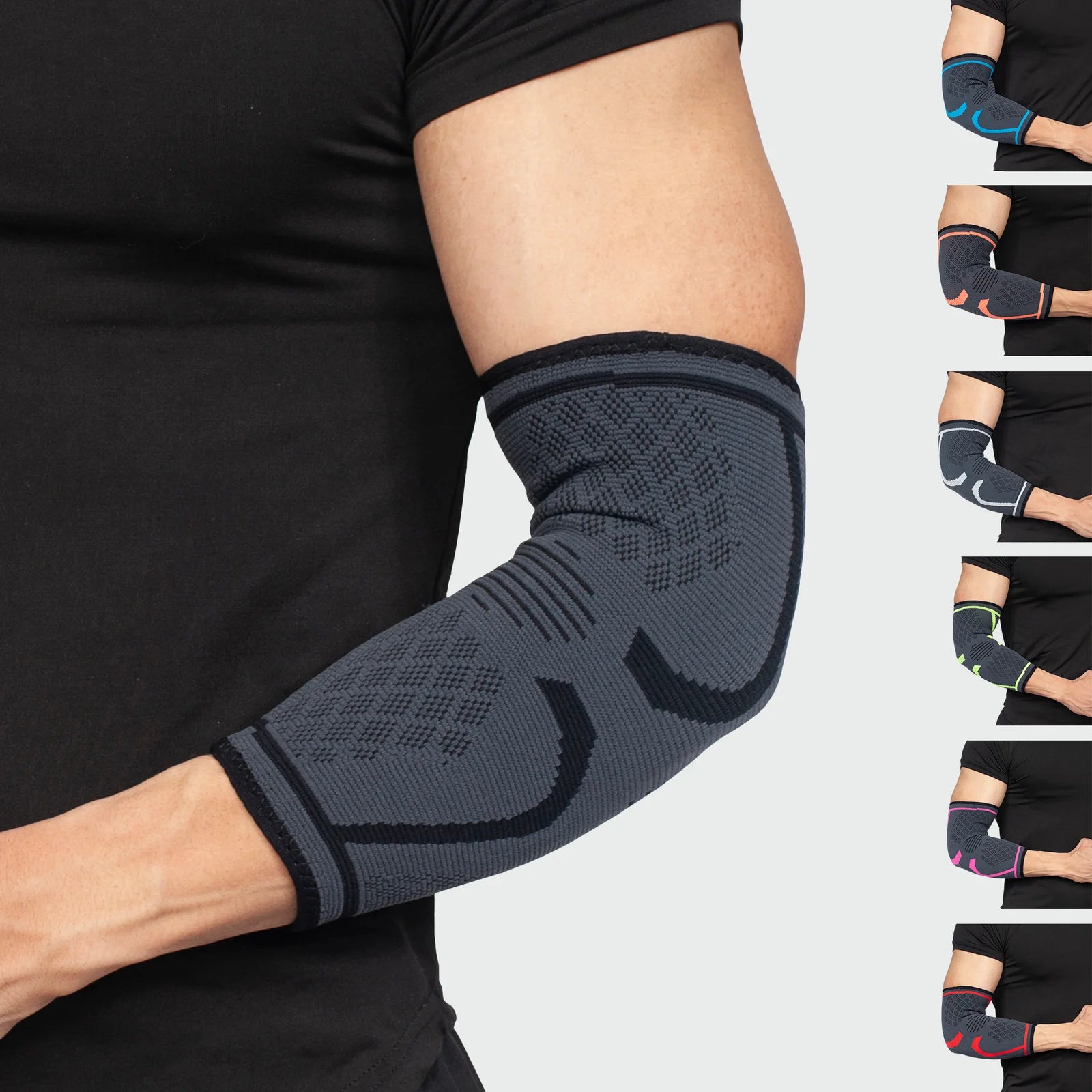 Compression Elbow Support Sleeve for Tennis Elbow Pain Relief