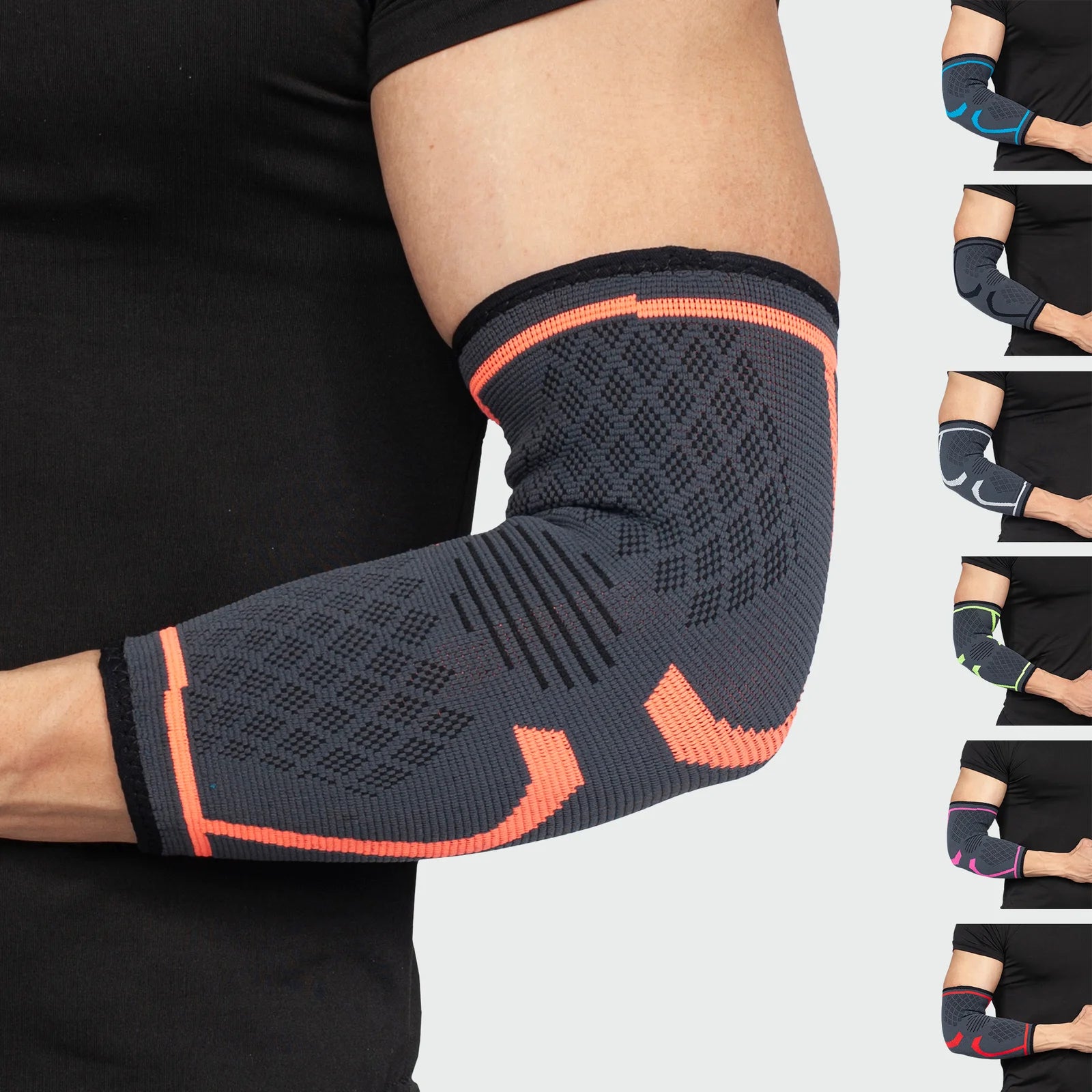 Compression Elbow Support Sleeve for Tennis Elbow Pain Relief