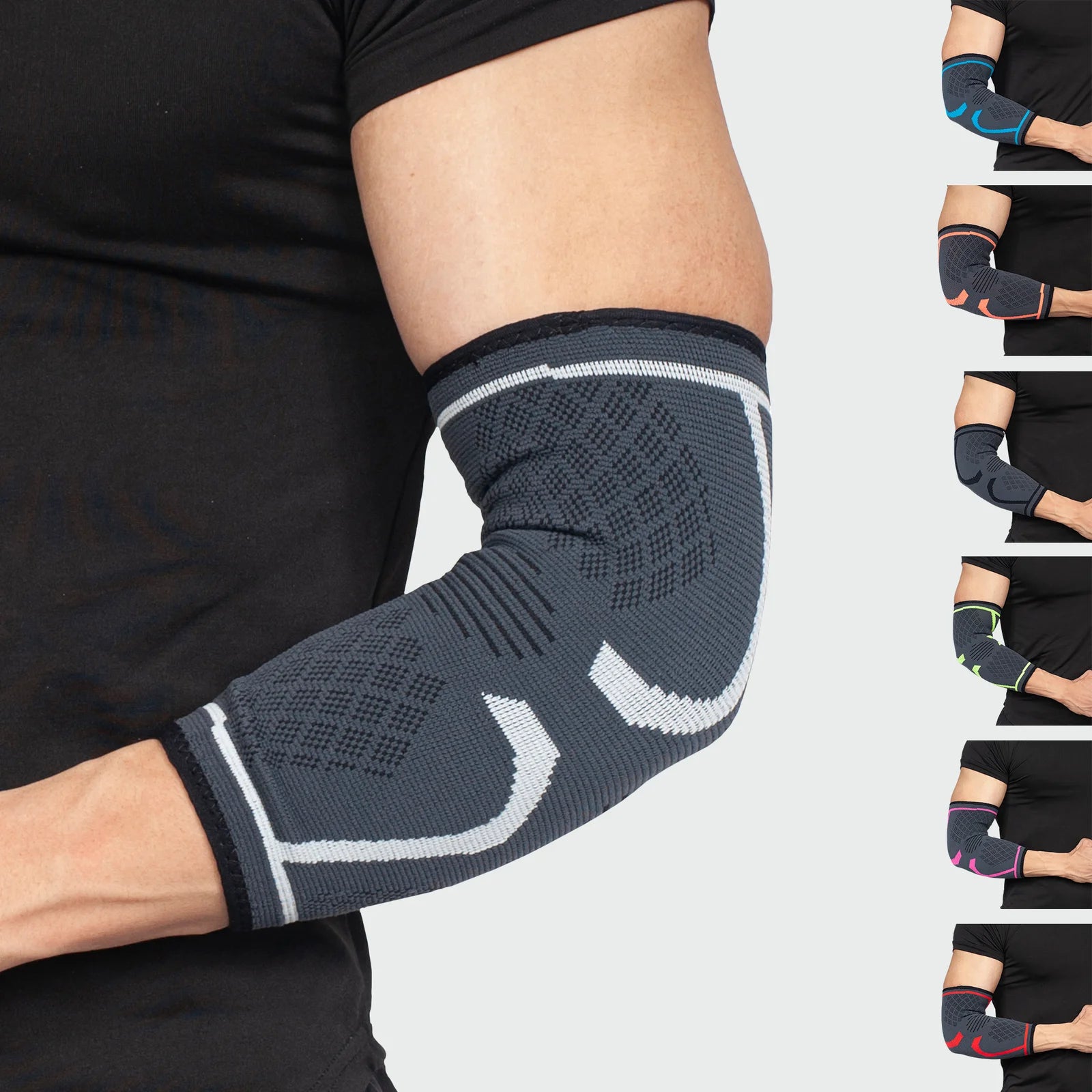 Compression Elbow Support Sleeve for Tennis Elbow Pain Relief