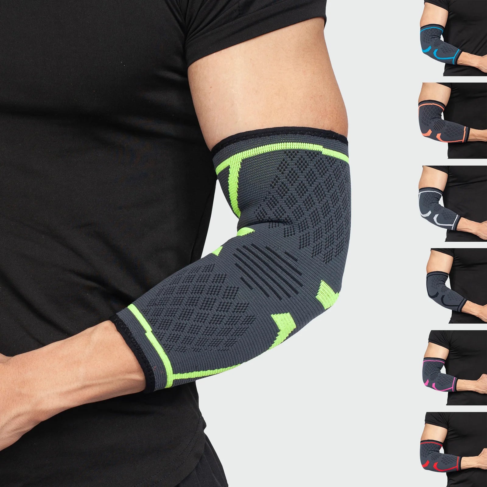 Compression Elbow Support Sleeve for Tennis Elbow Pain Relief