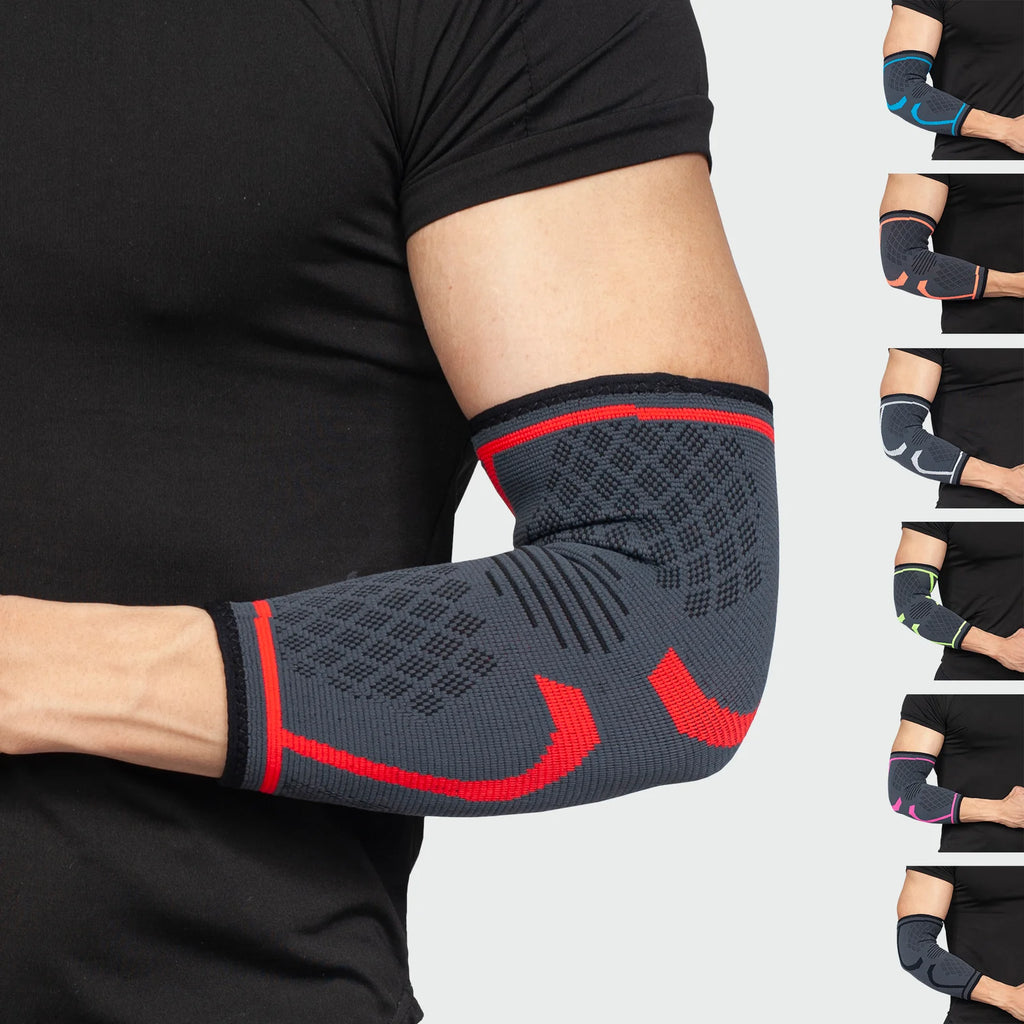 Compression Elbow Support Sleeve for Tennis Elbow Pain Relief
