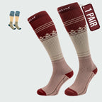 Premium Compression Socks for Women & Men, 15-20 mmHg Travel Flight Socks, Graduated Support, Ideal for Running, Cycling & during Maternity