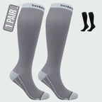Compression Socks for Women and Men, 15-20 mmHG Premium Socks for Flight, Swollen Legs, DVT, Varicose Veins, Athletic Running, Cycling, Gym