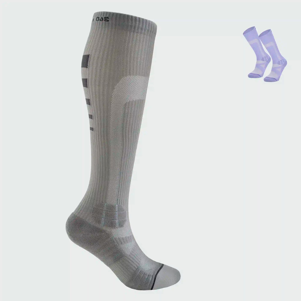Premium Compression Socks 15-20 mmHG for Running, Pregnancy, Flight with Soft, Breathable, Comfy Fabric Sports