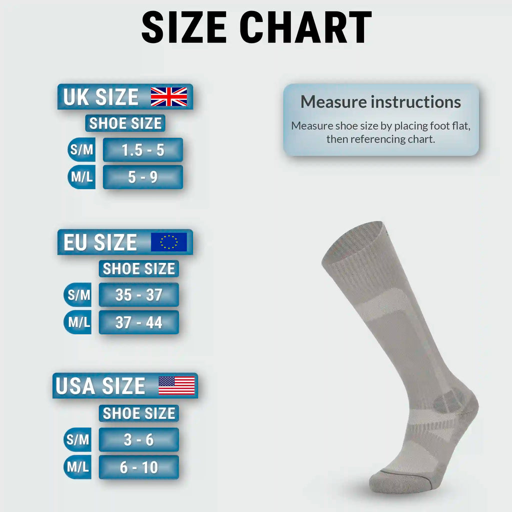 Premium Compression Socks 15-20 mmHG for Running, Pregnancy, Flight with Soft, Breathable, Comfy Fabric Sports