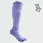 Premium Compression Socks 15-20 mmHG for Running, Pregnancy, Flight with Soft, Breathable, Comfy Fabric Sports