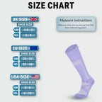 Premium Compression Socks 15-20 mmHG for Running, Pregnancy, Flight with Soft, Breathable, Comfy Fabric Sports