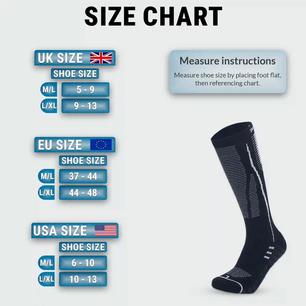 Premium Compression Socks, 15-20 mmHG for Flight, Running, Nursing, Soft Breathable and Comfy Fabric Sports
