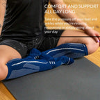 Premium Compression Socks, 15-20 mmHG for Flight, Running, Nursing, Soft Breathable and Comfy Fabric Sports