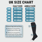 Open Toe Compression Socks 15-20 mmHg for Swollen Legs