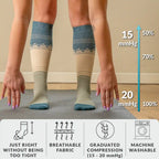 Premium Compression Socks for Long Flights & Running