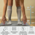 Premium Compression Socks for Pregnancy & Long Flights