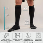 Compression Socks for Swollen Legs & Long Flights