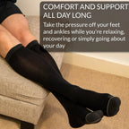 Compression Socks for Swollen Legs & Long Flights