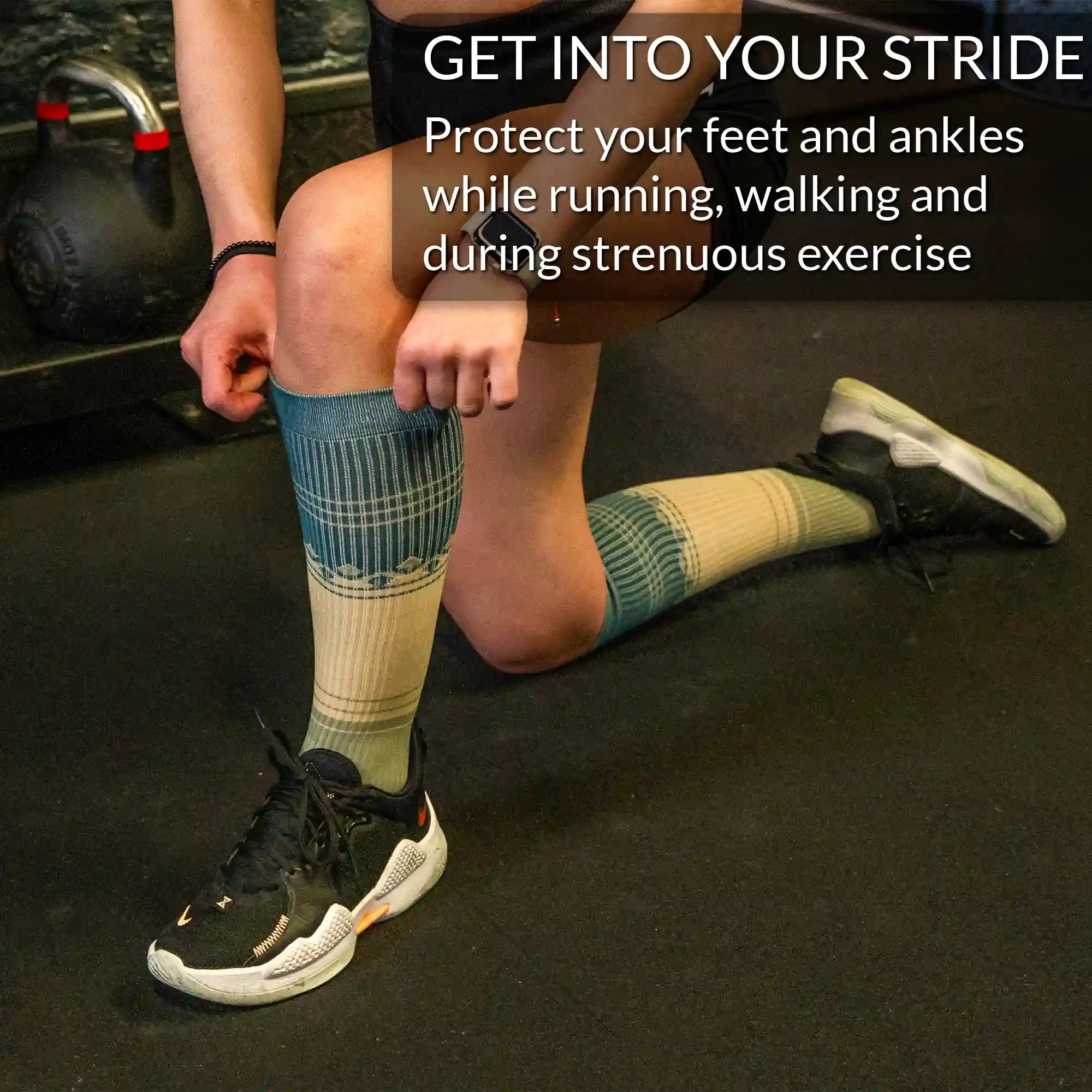 Premium Compression Socks for Long Flights & Running