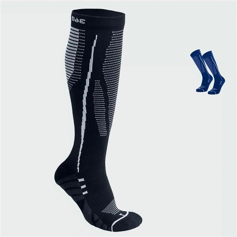 Premium Compression Socks, 15-20 mmHG for Flight, Running, Nursing, Soft Breathable and Comfy Fabric Sports