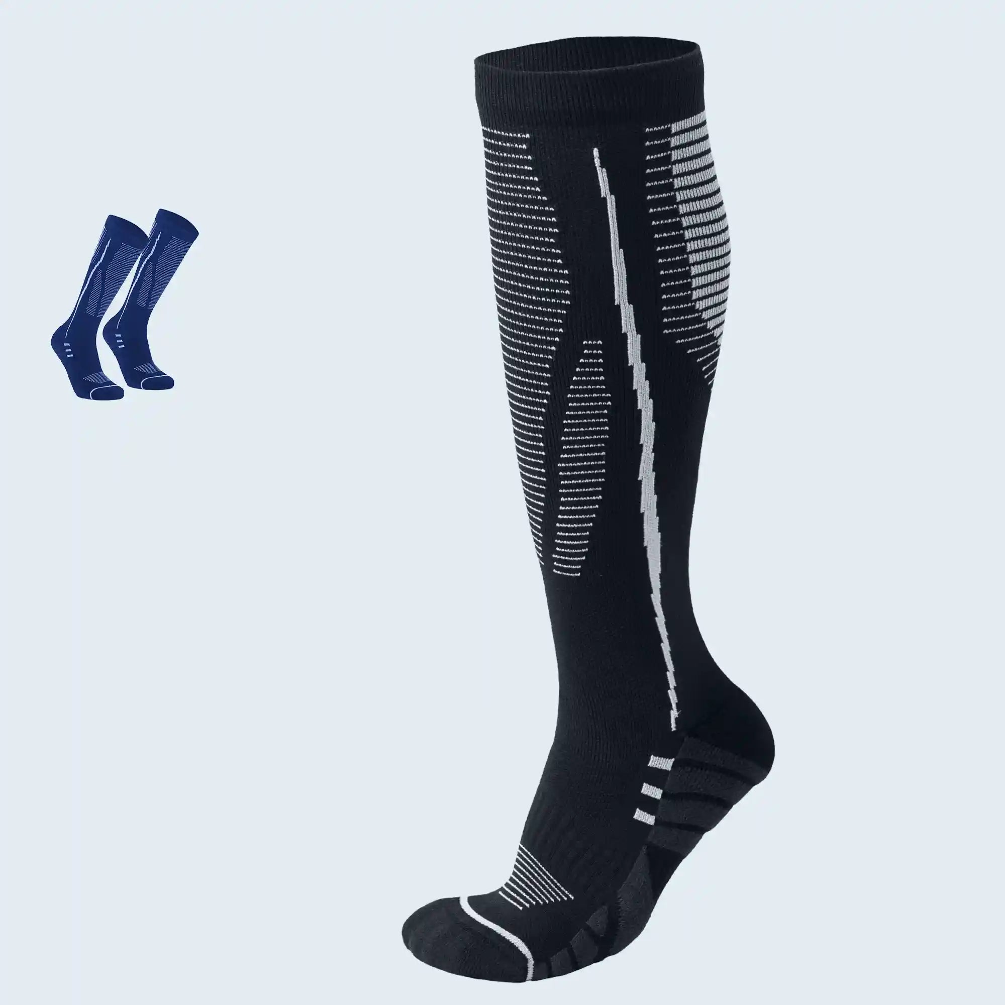 Premium Compression Socks 15-20 mmHg for Flight & Nursing Secondary image