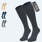 3 Pack Compression Socks for Swollen Legs & Long Flights