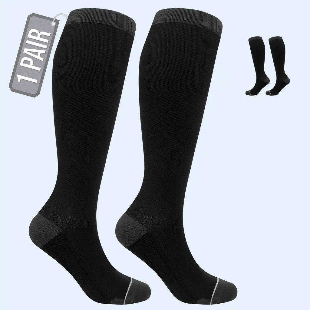 Compression Socks for Swollen Legs & Long Flights