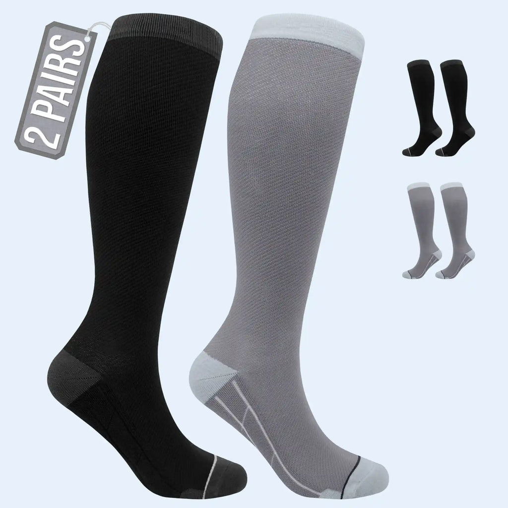 Compression Socks for Swollen Legs & Long Flights