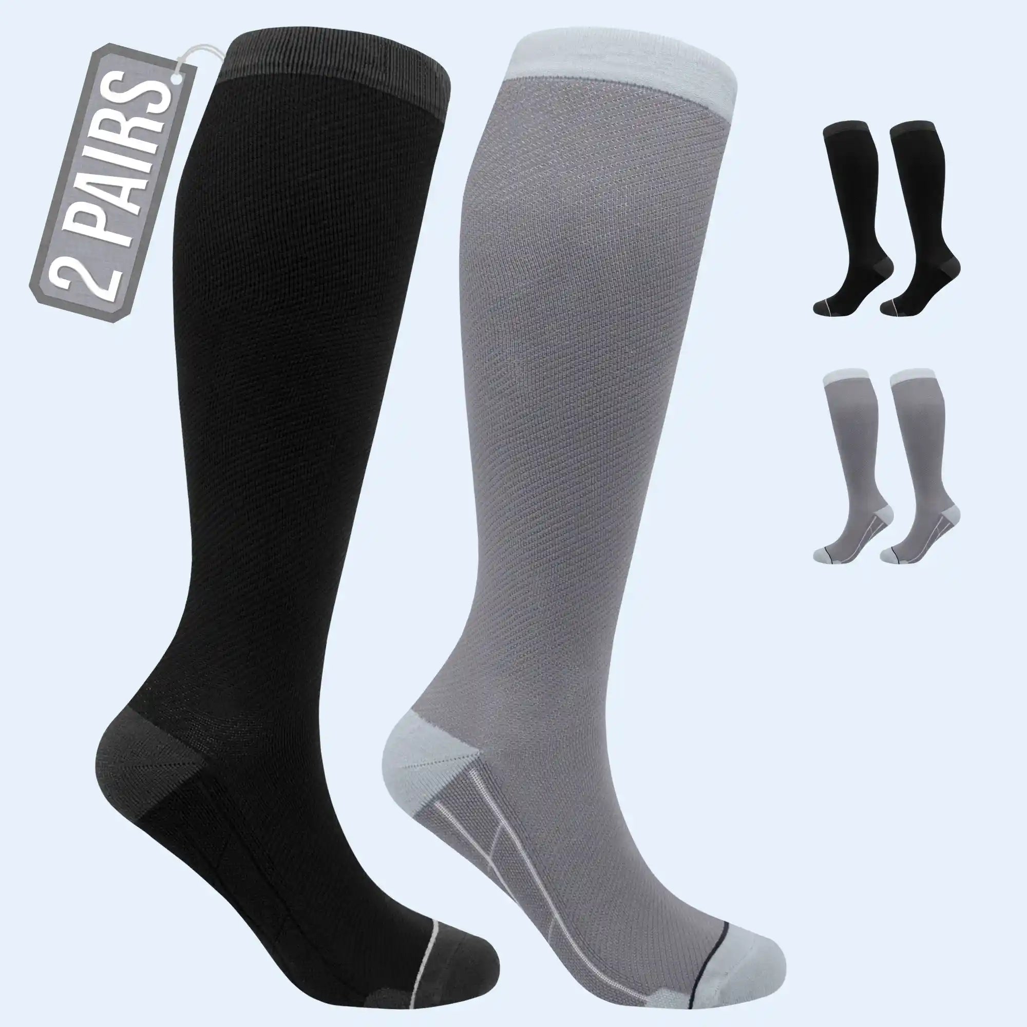 Compression Socks for Swollen Legs & Long Flights Main image