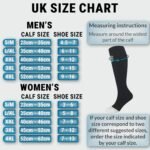 Open Toe Compression Socks for Women & Men, 15-20 mmHG, Travel, Running, Nurses, Flight, Maternity, Pregnancy - Image 4