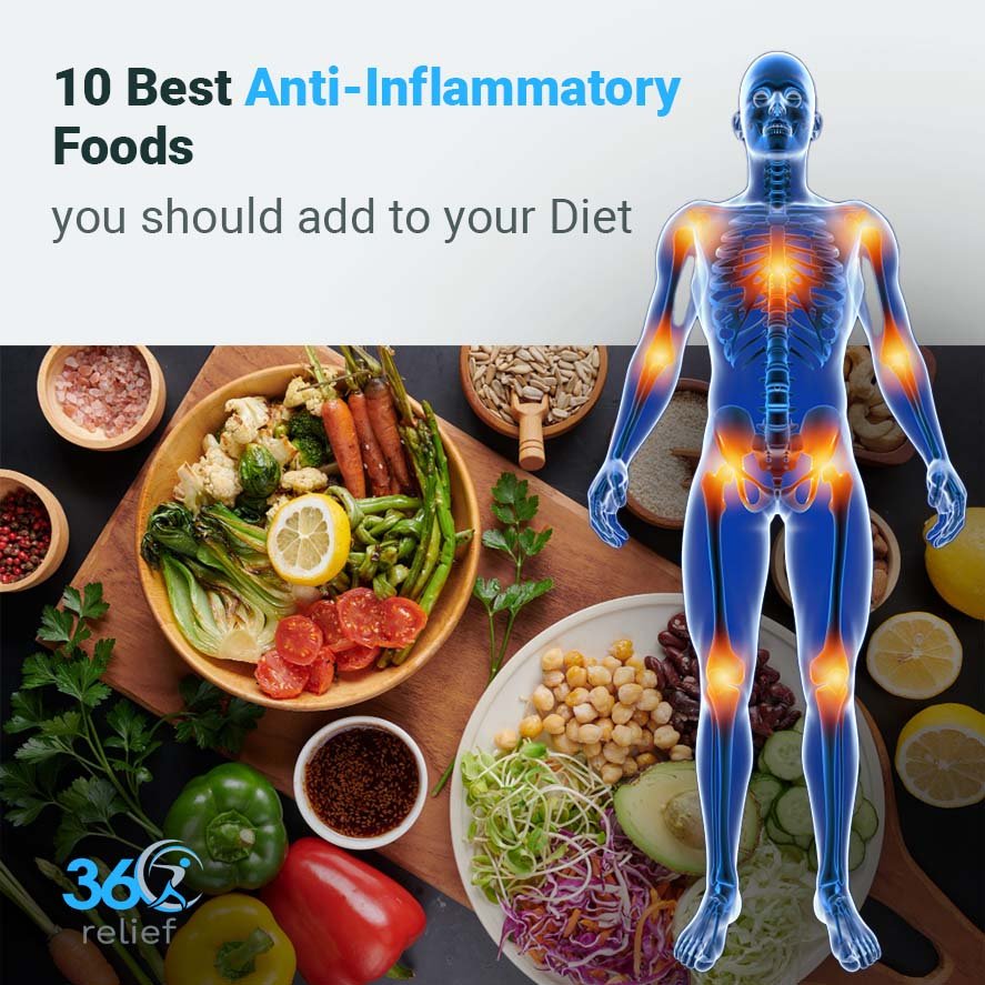 10 Best Anti-Inflammatory Foods you should add to your Diet