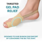 Silicone Bunion Corrector with Gel Pads and Heel Strap – Big Toe Separator & Straightener for Comfort and Support – Reduces Pressure & Soreness - Image 5